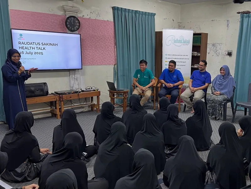 Sesi aktiviti program Raudhatus Sakinah